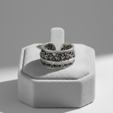 The Last Supper Silver Adjustable Ring