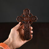 Celtic Cross Wood carving - BGCOPPER
