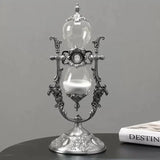 Classical Desktop Rotating Glass Hourglass Ornament - BGCOPPER