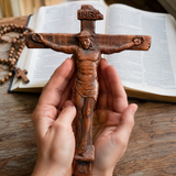 Sacred Art Solid Wood Crucifix - product view