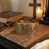 Metatron Adjustable Copper Bracelet