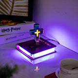 Magnetic Levitation Anti-Gravity Cross Bible Book LED Illuminator - BGCOPPER