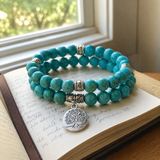 Turquoise Tree of Life Bracelet – Symbol of Faith, Growth & New Beginnings
