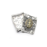 Religious jewelry metal zinc alloy ring hollow packaging box - BGCOPPER