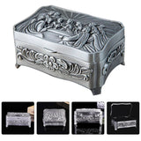 925K Sterling Silver Praying Hands Ring - Christian Symbol of Faith and Devotion - BGCOPPER