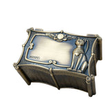 Ancient Egyptian Cat God Zinc Alloy Jewelry Box: Mystery Guardian, Brilliant Collection - BGCOPPER