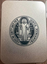 St. Benedict's Exorcism Keychain - Presented in a beautiful St. Benedict's gift box - BGCOPPER
