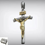 BGCOPPER S925K Silver Crucifix of Jesus Christ: A Timeless Masterpiece of Faith and Art - BGCOPPER