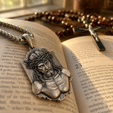 The Crown of Thorns Covenant - S925 Sterling Silver Christian Pendant, A Sacred Reminder of Sacrifice and Redemption