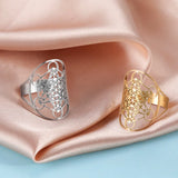 Metatron's Cube Ring Archangel Protection Women Ring Stainless Steel Jewelry - BGCOPPER