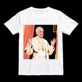 Pope Francis Printed T-Shirt Short Sleeve Commemorative - BGCOPPER