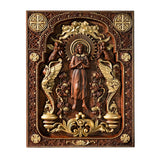 Wooden Sculpture of Jesus Ascending to Heaven - The Best Gift for the Disciples - BGCOPPER