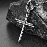 Bgcopper Nails Cross Necklace - BGCOPPER