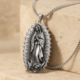 Our Lady of Guadalupe S925k Silver Necklace
