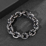 Men's Stainless Steel Spike Bracelet - BGCOPPER