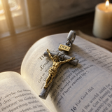 S925K Silver Jesus Christ Crucifix Pendant