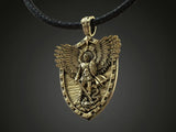 Archangel Michael Necklace - Gives us the strength and courage to move forward! - BGCOPPER