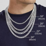 S925k Silver Cuban Chain - BGCOPPER