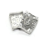 Religious jewelry metal zinc alloy ring hollow packaging box - BGCOPPER