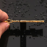 Orthodox double-sided engraved cross necklace - BGCOPPER