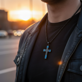 Black Blue Cross - Golden Hour