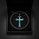 Black velvet box - overhead spotlight