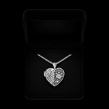 Black velvet box - overhead spotlight