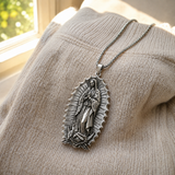 Our Lady of Guadalupe S925k Silver Necklace