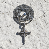Nail Cross Crown of Thorns Necklace – Faith, Redemption & Timeless Strength - craftsmanship detail