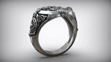 S925K Silver St. Peter's Key to Heaven Ring - BGCOPPER
