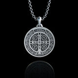 Saint Benedict Medallion Ward Off Evil Necklace - BGCOPPER