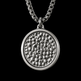 Two-Tone St. Michael Archangel Protection Medal Stainless Steel Necklace