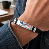 USA 250 Years of Independence Patriotic Flag Silicone Bracelet