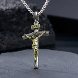 BGCOPPER S925K Silver Crucifix of Jesus Christ: A Timeless Masterpiece of Faith and Art - BGCOPPER