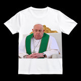 Pope Francis Printed T-Shirt Short Sleeve Commemorative - BGCOPPER