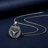Christmas Elk Pendant Necklace - BGCOPPER
