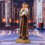 St. Anthony Resin Tabletop Ornament: a piece of faith under the grace of God - BGCOPPER
