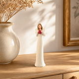 Heart in Hand Angel Resin Tabletop Figurine