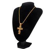 Orthodox double-sided engraved cross necklace - BGCOPPER