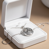 Celtic Locket - White Satin Gift Box