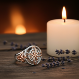 Celtic Ring - Candle Lavender Wood