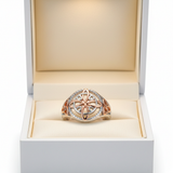 Celtic Ring - White Satin Gift Box