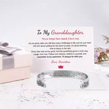 10mm Stainless Steel Bracelet Laser Marking SISTER Gift Adjustable Engraved Bracelet C-Shape Wave Bracelet - BGCOPPER