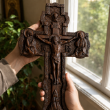 A Sacred Presence for Your Home: Hand-Carved Orthodox Cross