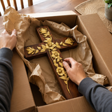Rosenkreuz, Muttertag Wand dekor Geschenk