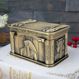 Zinc alloy Egyptian pharaoh embossed jewelry box - BGCOPPER