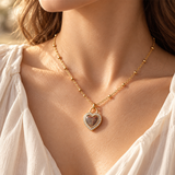 Forever in My Heart – Romantic Heart Lock Necklace | A Timeless Symbol of Love & Devotion