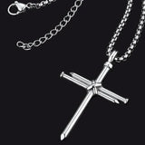 Bgcopper Nails Cross Necklace - BGCOPPER
