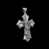 Crucifixion Prayer Necklace Madonna Prayer S925K Silver Necklace - BGCOPPER