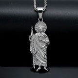 St. Jude Character Pendant Titanium Necklace - BGCOPPER